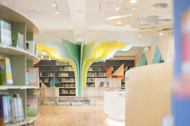 永春國小圖書室